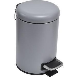 Mini-poubelle de salle de bain - 3 L - Différents modèles - Gris