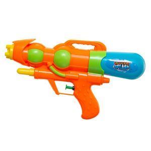 Pistolet pompe à eau 1 jet - 28 cm - Différents coloris disponibles - Multicolore