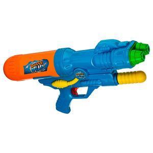 Pistolet pompe à eau - 2 jets - 40 cm - Différents coloris