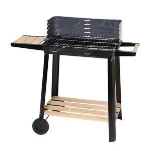 Barbecue à charbon Rosario - ø 84.5 x 42 x 78.5 cm - Noir