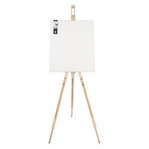Chevalet pour toile à peindre - L 11 x H 85 à 185 x l 4.5 cm - Marron