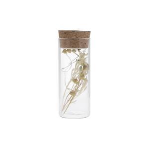 Fiole de fleurs séchées LED - H 13 cm - K.KOON