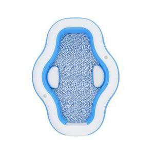 Piscine gonflable Splash View - L 305 x H 46 x l 274 cm - Bleu, blanc