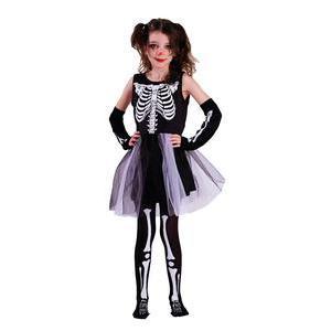 Costume enfant squelette fille 10-12 ans