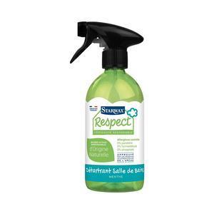 Spray détartrant spécial salle de bain Respect - 500 ml - Senteur Menthe - STARWAX