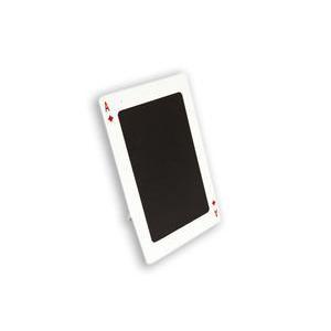 Porte menu carte de jeu - 12 x 18 cm - Ardoise