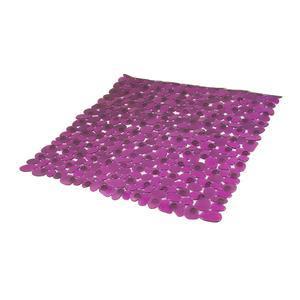 Fond de douche en PVC - 52 x 52 cm - Violet
