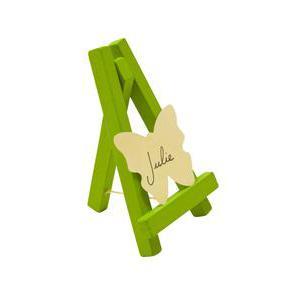 Chevalet peint - Bois - 10 x 6 cm - Vert menthe