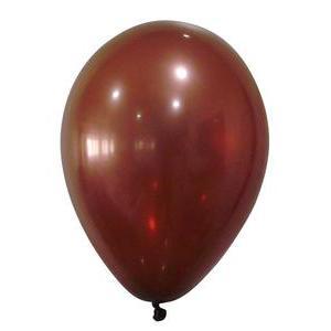 10 ballons gonflables opaques - Latex - ø 25 cm - Marron