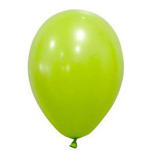 Lot de 10 ballons gonflables opaques - Latex - Diamètre 25 cm - Vert menthe