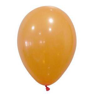 10 ballons gonflables opaques - Latex - ø 25 cm - Orange
