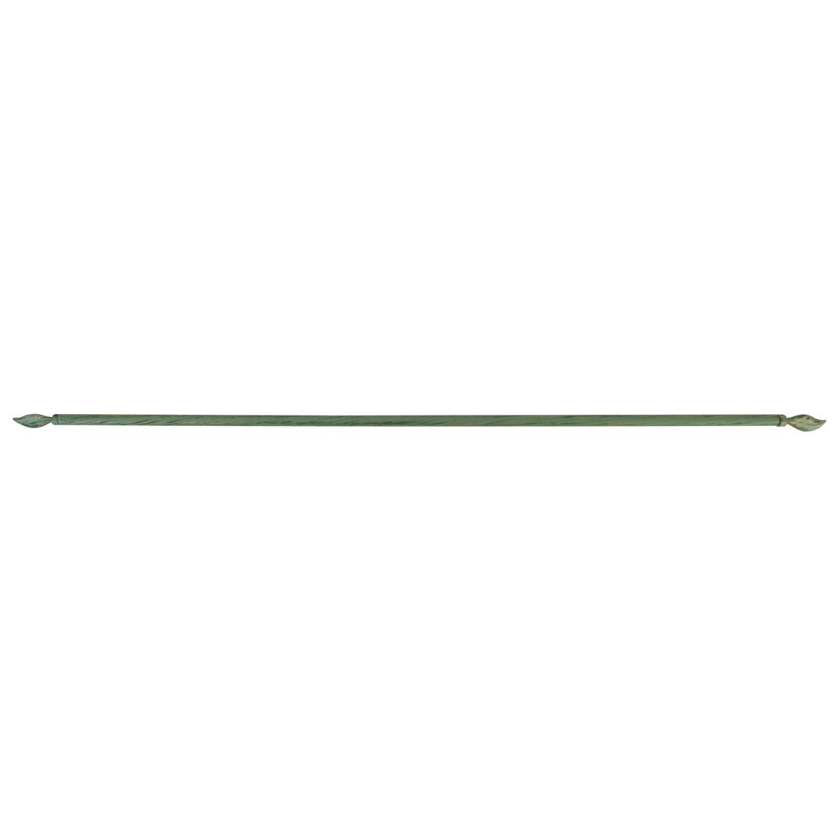 Tringle extensible 80 - 110 cm - Finition feuille - Couleur vert