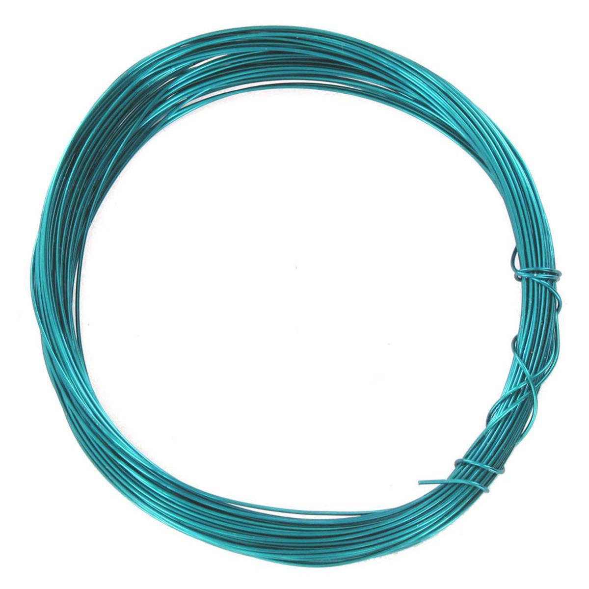 Fil - Métal - Longueur 10 m - Bleu clair