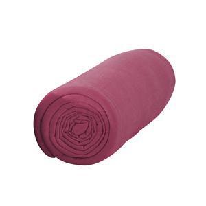 Drap housse pour matelas 100% coton - 140 x 190 cm - Rose lily