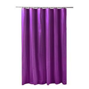 Rideau de douche - L 200 x l 180 cm - Violet
