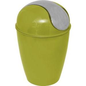 Mini poubelle conique avec couvercle 1,7 L - Vert