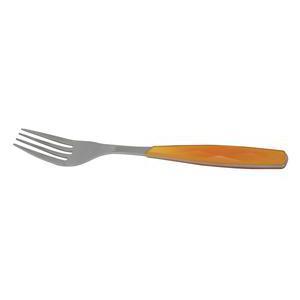 Fourchette table excellence - Acier inoxydable - 21,5 cm - Orange
