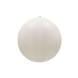 Ballon opaque - Latex - 75cm - Blanc