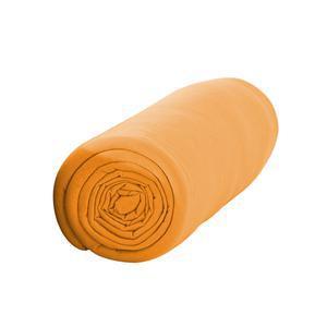 Drap housse pour matelas en jersey - 140 x 190 cm - Orange vendange