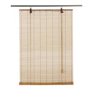 Store enrouleur en bambou - 40 x 130 cm - Marron