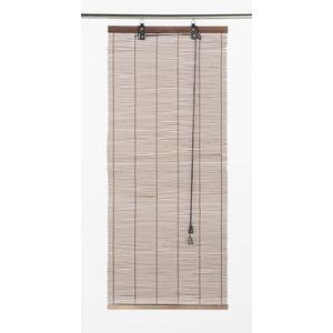 Store enrouleur en bambou - 40 x 180 cm - Marron