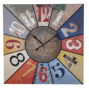 Horloge murale en MDF antique - 58 x 58 cm - Modèle Antique