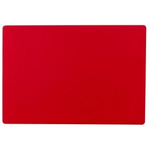 Feuille de cuisson en silicone - plaque 35 x 24 cm - Rouge