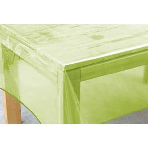 Nappe rectangulaire - PVC - 140 x 240 cm - Vert Anis