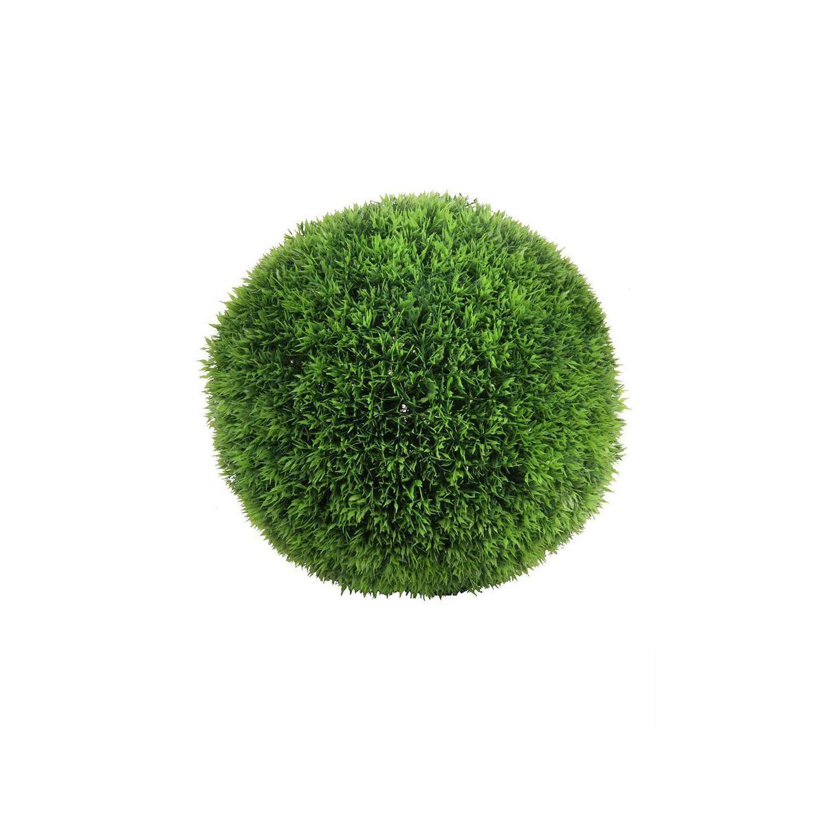 Boule de gazon - Plastique - Diamètre 30 cm - Vert