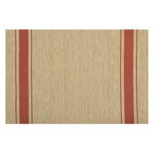 Set de table - Vinyle Polyester - 30 x 46 cm - Rouge