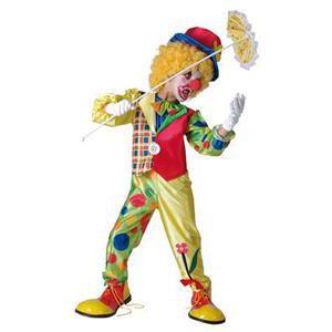 Costume de luxe pour enfant luxe Clown en polyester - L - Multicolore