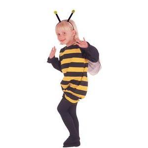 Costume d'abeille - Taille bébé (92 à 104 cm) - L 44 x H 3 x l 48 cm - Multicolore - PTIT CLOWN