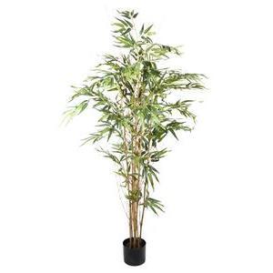 Bambou 9 troncs 720 feuilles H 150 cm