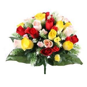 Bouquet de 48 Boutons de Roses - H 40 cm