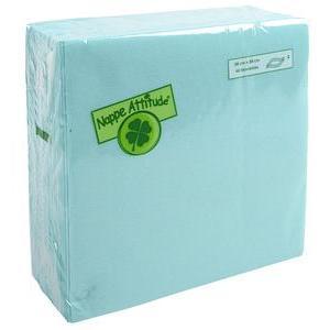 40 serviettes jetables - Vert