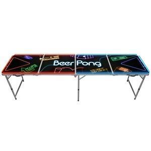 Table de Beer Pong lumineuse