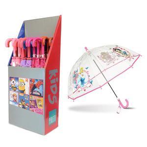 Parapluie transparent avec imprimés - H 60 cm - KINSTON
