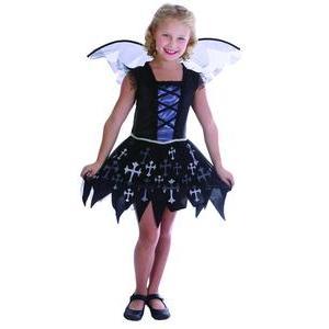 Costume de fée ténébreuse - Différentes tailles - Taille enfant (M) - L 40 x H 2 x l 30 cm - Multicolore - PTIT CLOWN
