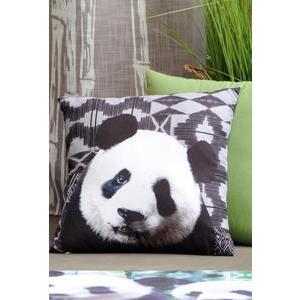 Panda Coussin - 40 x 40 cm - Gris