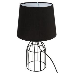 Lampe filaire Moca noire H 35 cm