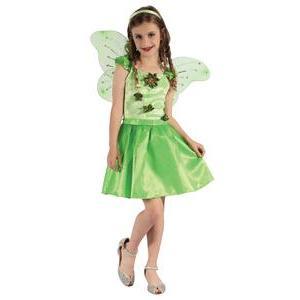 Costume de fée verte - Taille enfant (L) - L 40 x H 2 x l 30 cm - Vert - PTIT CLOWN