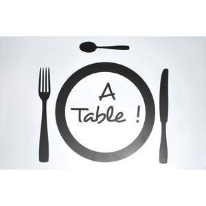 Set de table à table - L 28.5 x l 44 cm - Multicolore