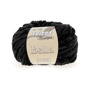 4 pelotes bella 50 gr - 100 % polyester - Noir - Noir