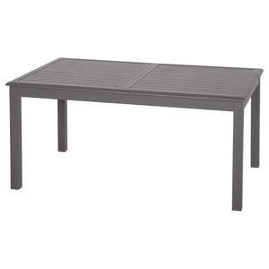 Table extensible Azua - 160/240 x 100 x H 75 cm - Marron tonka - HESPERIDE