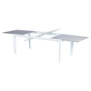 Table extensible Titanium - 200/310 x H 75 cm - Gris perle - HESPERIDE