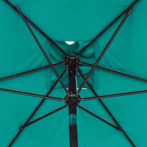 Parasol Fidji - 300 x 200 x H 250 cm - Vert céladon - HESPERIDE