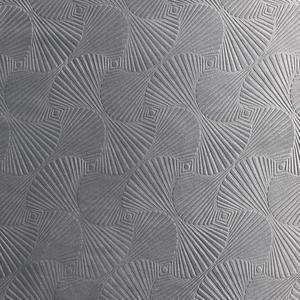 Rideau à œillets velours relief Adrina - 140 x 240 cm - Gris anthracite