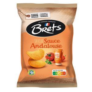 BRETS CHIPS SCE ANDALOUSE 125G