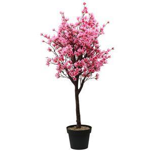Cerisier artificiel 567 fleurs - H 115 cm - Rose