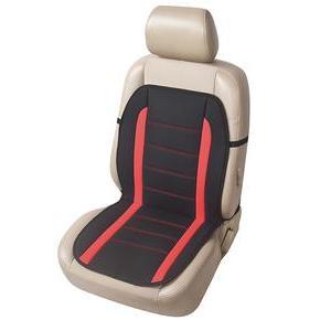 Couvre-siège design - L 56 x P 3.5 x l 45 cm - Différents coloris - Noir, rouge